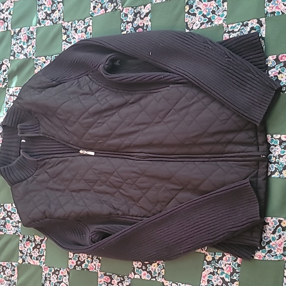 Womens sweater knit jacket